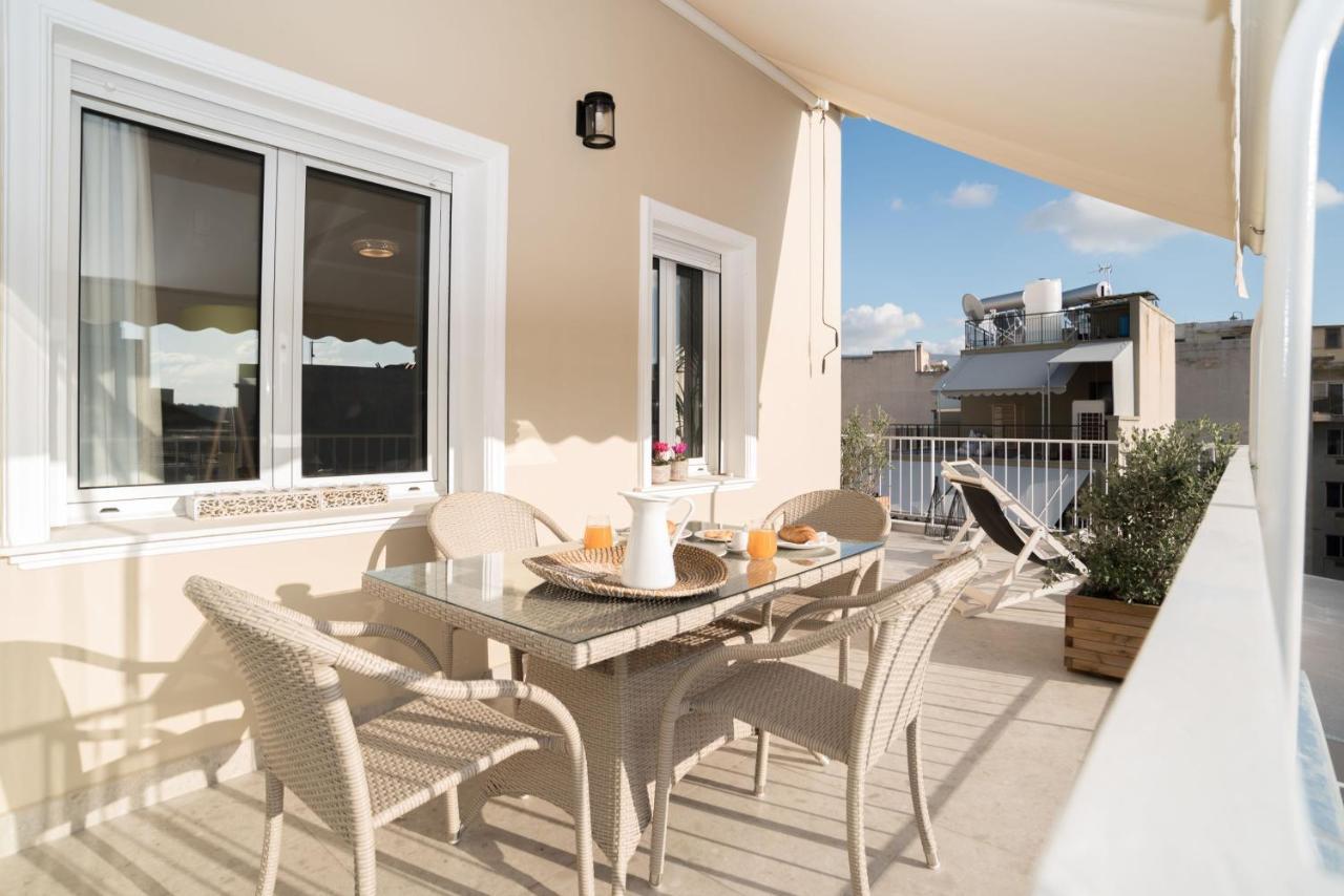 Athens Terrace 360° Apartment Ngoại thất bức ảnh
