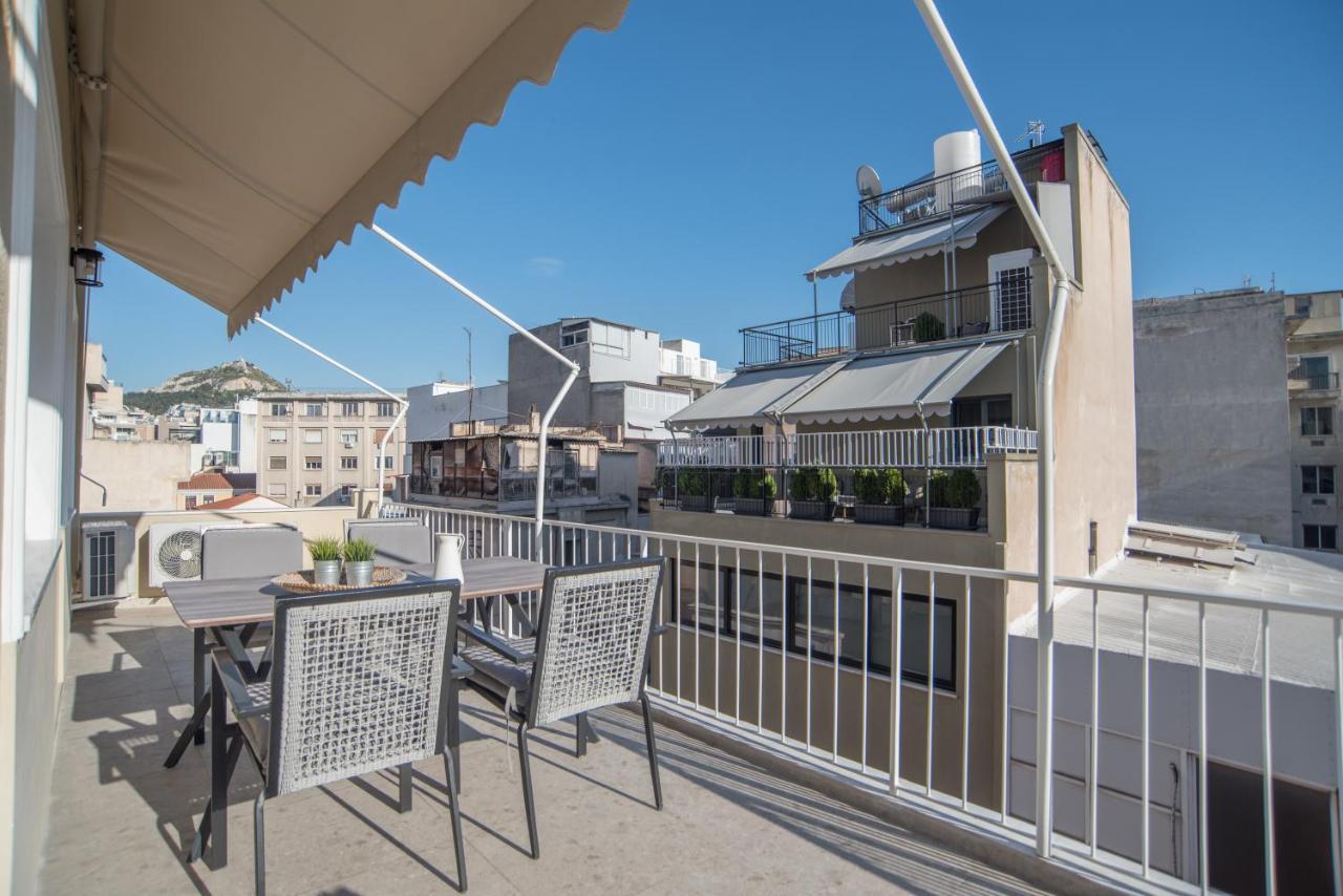 Athens Terrace 360° Apartment Ngoại thất bức ảnh